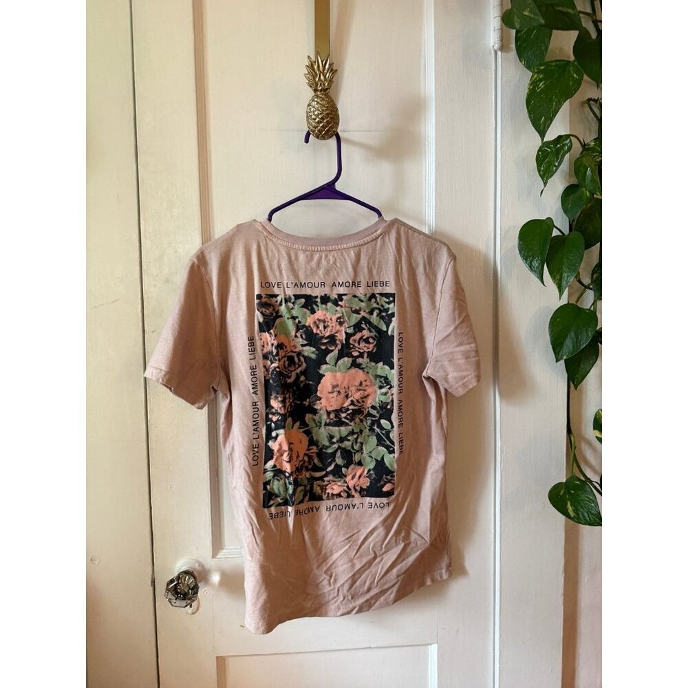 Art class youth, girl size X – large floral T-shirt